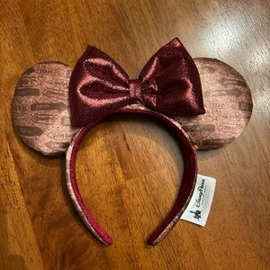 Disney 2018 Epcot Food & Wine Festival Minnie Mouse Ears with Bow